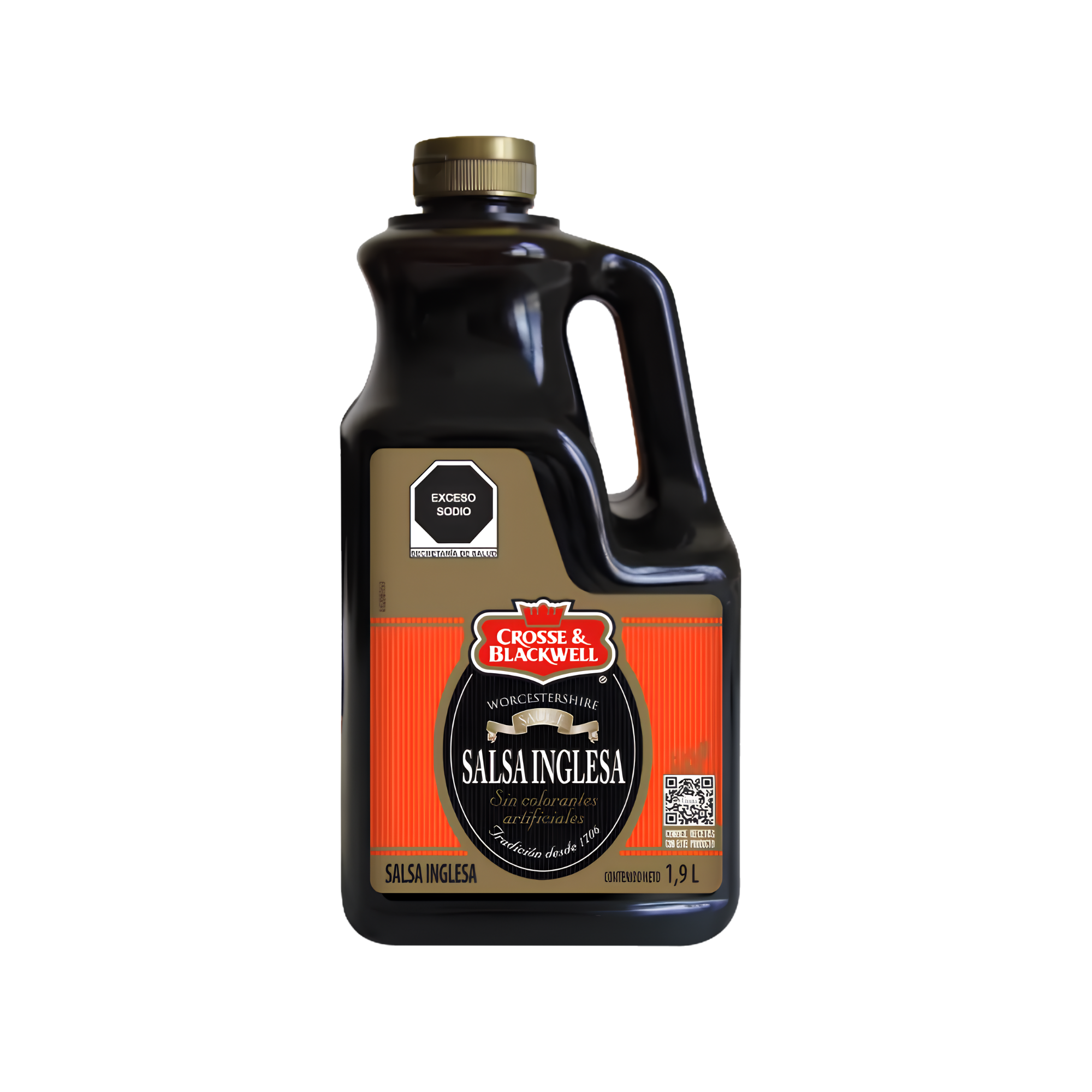 Salsa Inglesa Crosse & Blackwell Worcestershire 1.9 L - Envase Galón