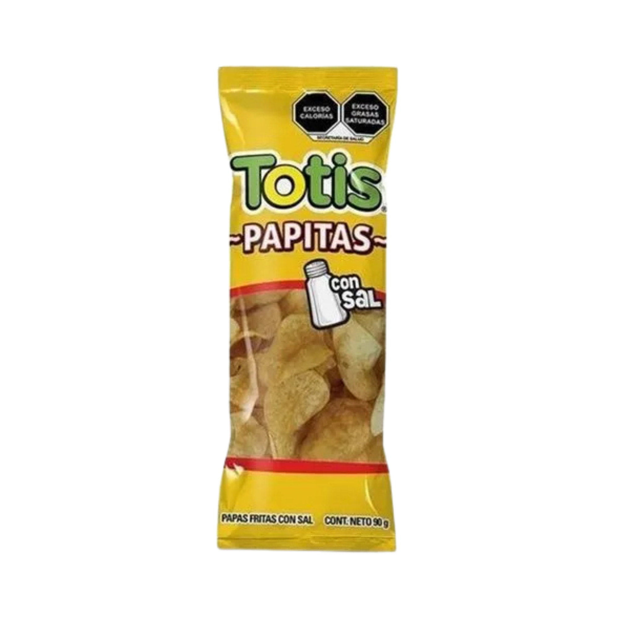 Papas Fritas Totis Papitas con Sal - Bolsa de 90 g