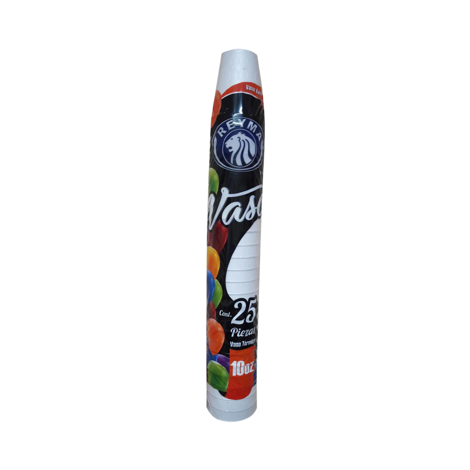 Vaso Térmico Reyma No. 10 (10oz) Paquete con 25 Piezas