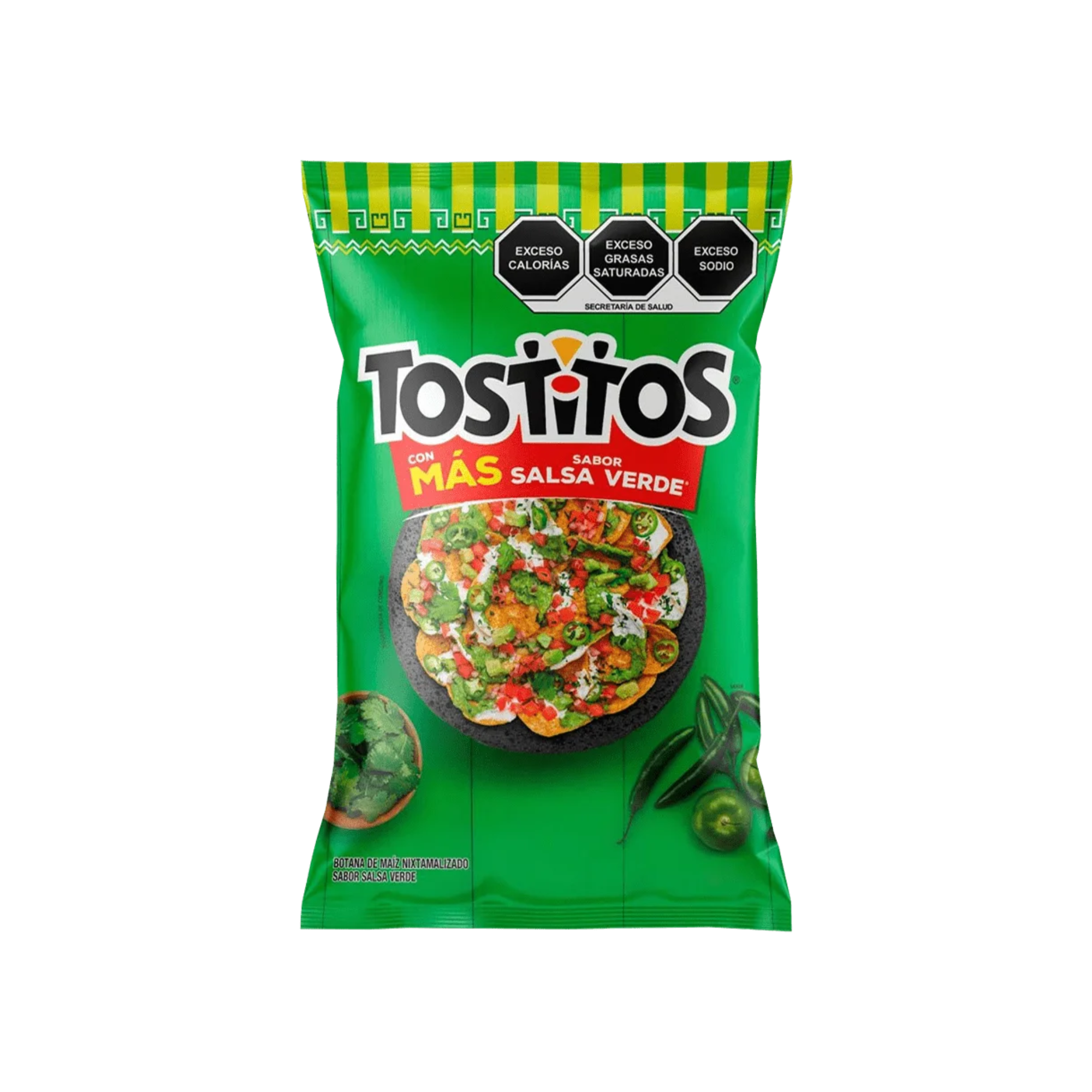 Botana Tostitos Salsa Verde Sabritas - Bolsa de 62 g