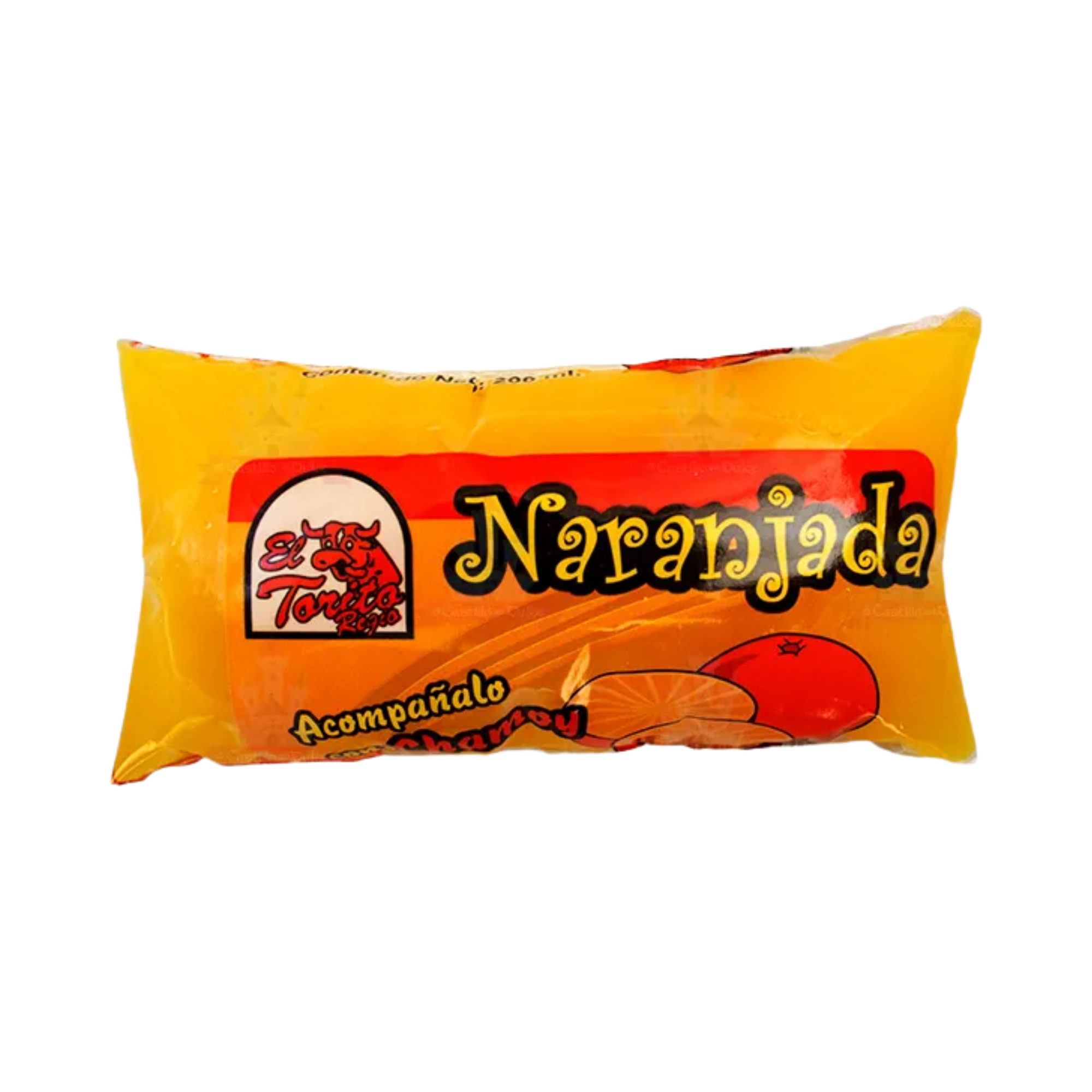 Bebida Sabor Naranjada El Torito Regio - Paquete con 16 Bolsitas de 200 ml