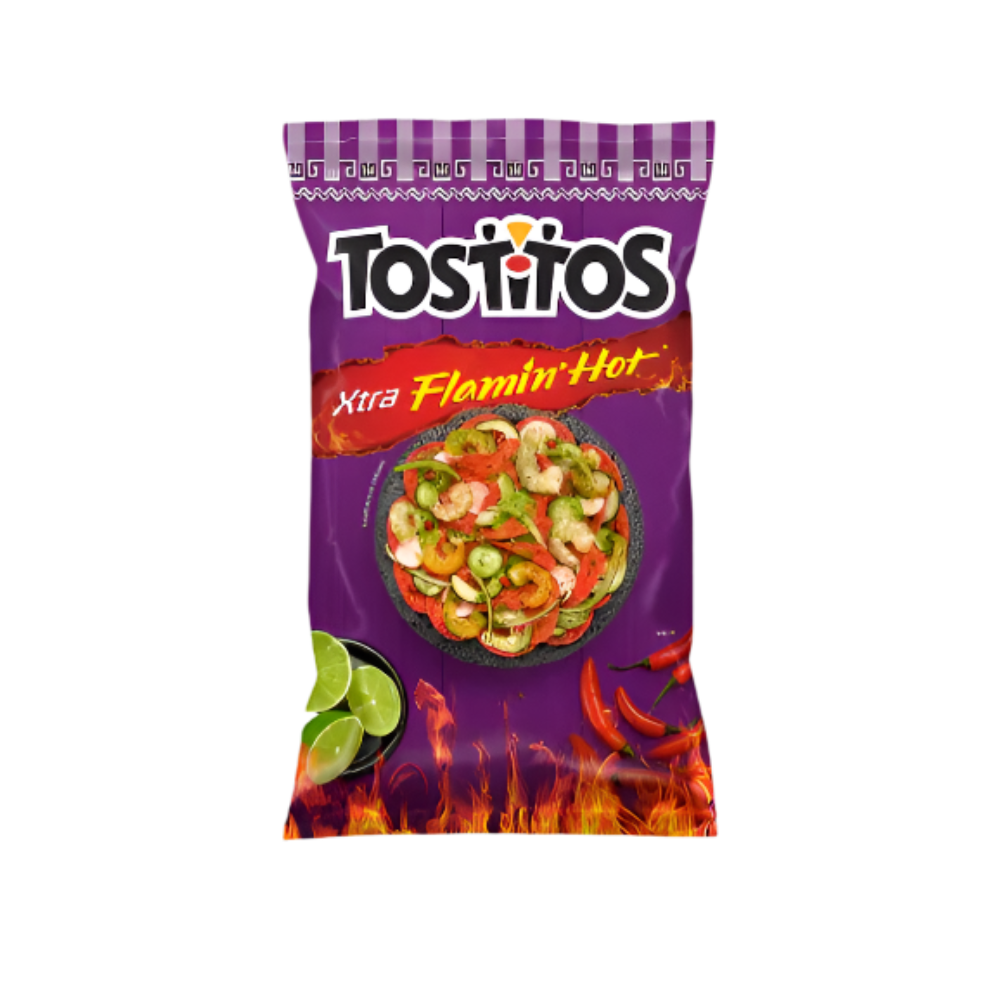 Botana Tostitos Xtra Flamin' Hot Sabritas - Bolsa de 62 g