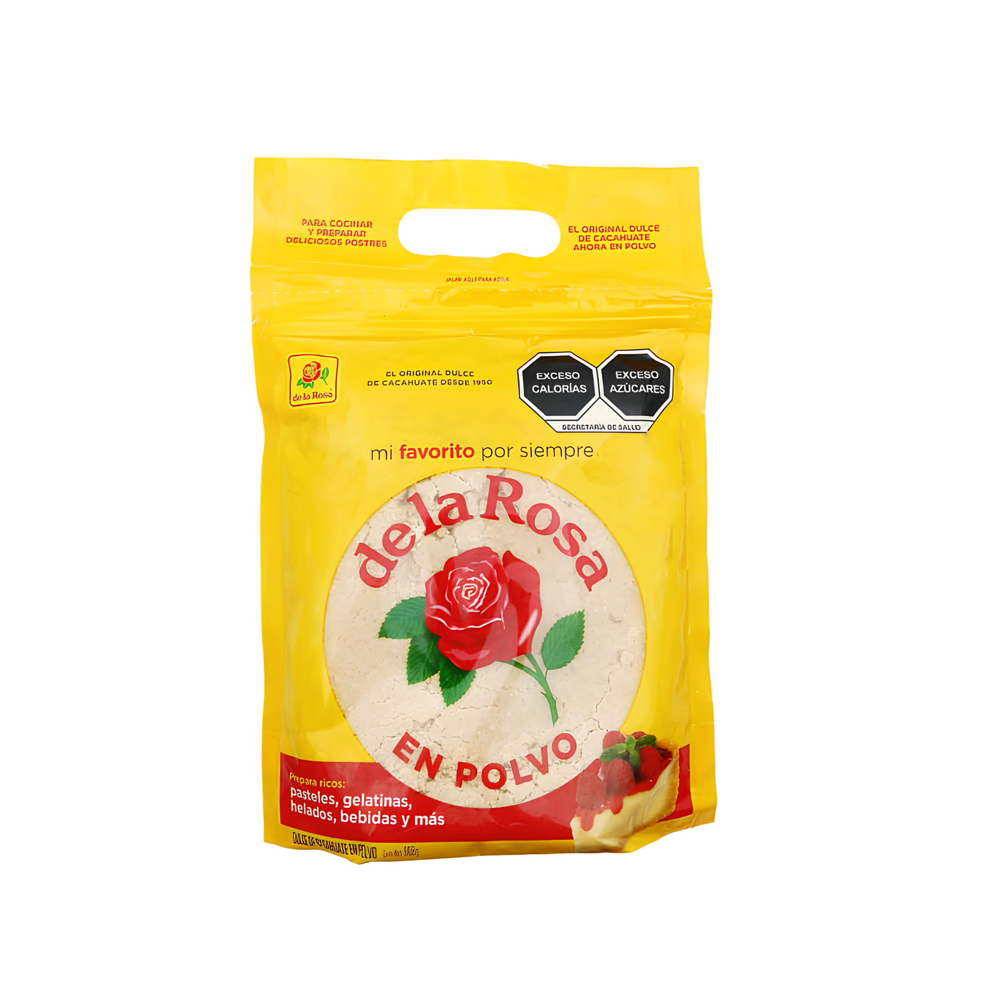 El Original Dulce de Cacahuate en Polvo Mazapán De la Rosa - Bolsa con 908 g