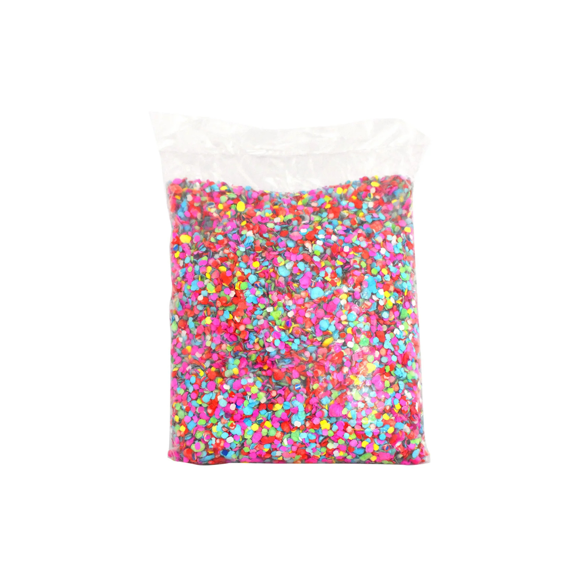 Confetti Jumbo de Papel Surtido de Colores - Bolsa con 200 g