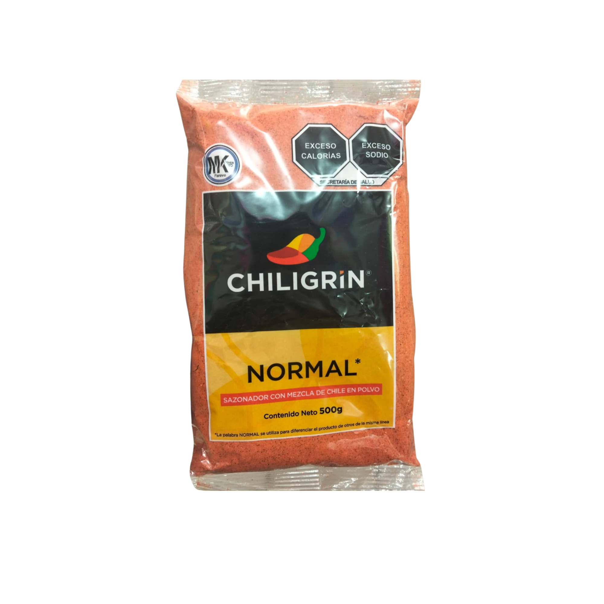 Sazonador con Mezcla de Chile en Polvo Chiligrin Normal - Bolsa a Granel con 500 g