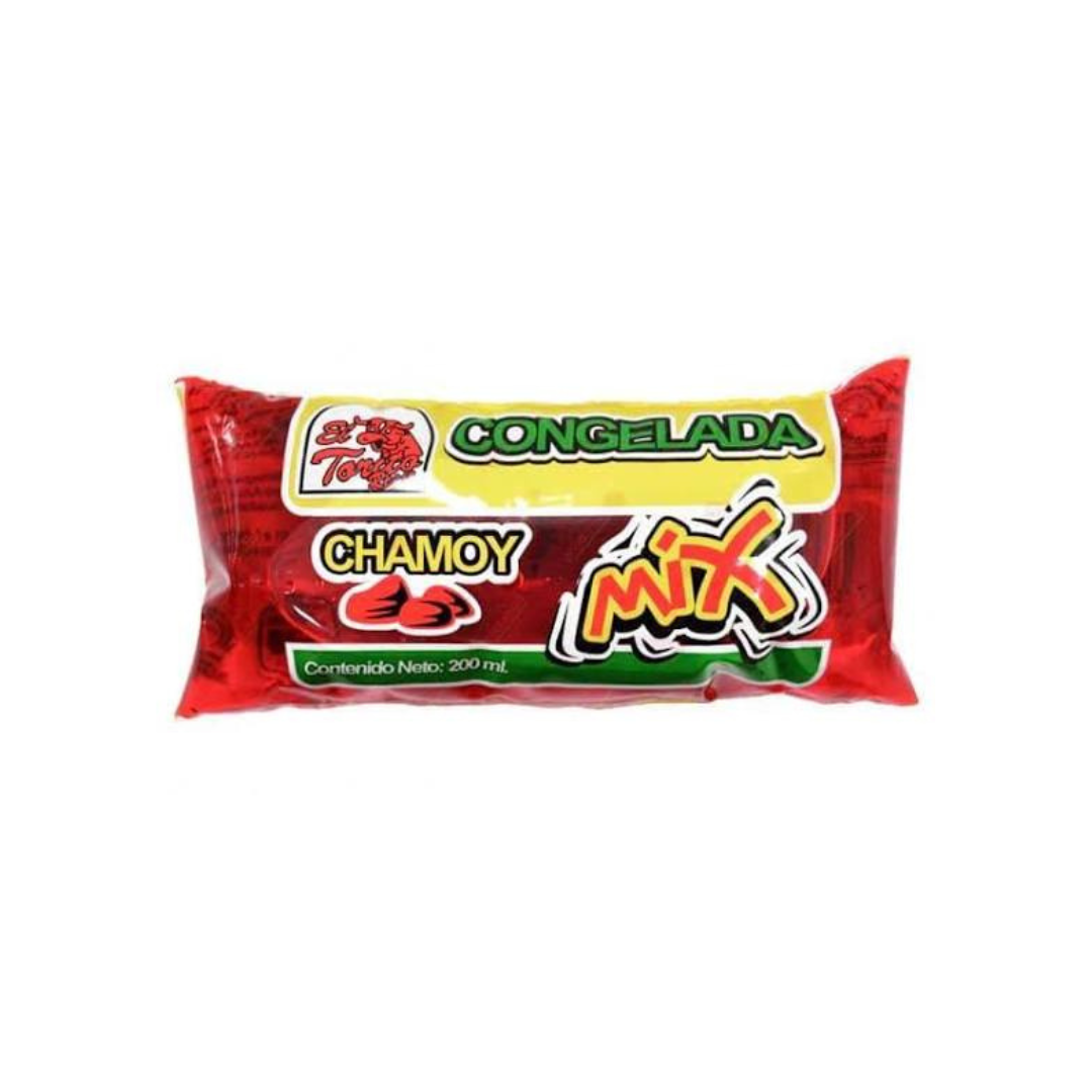 Torito Congelada Chamoy Bolsa C/ 16 Pzs de 200 ML C/U