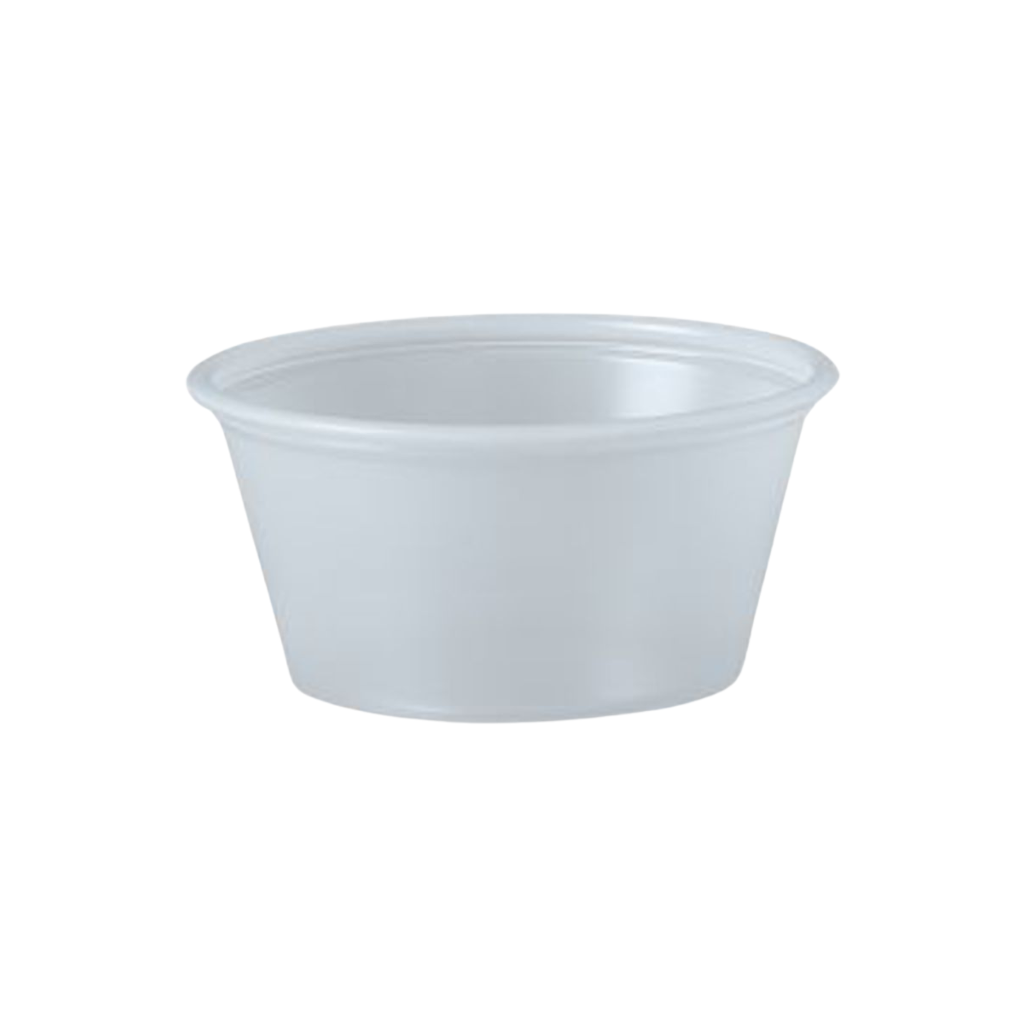 Vaso Plástico para Porciones Solo Soufflés Dart 3.25 oz / 96 ml Paquete con 250 Piezas