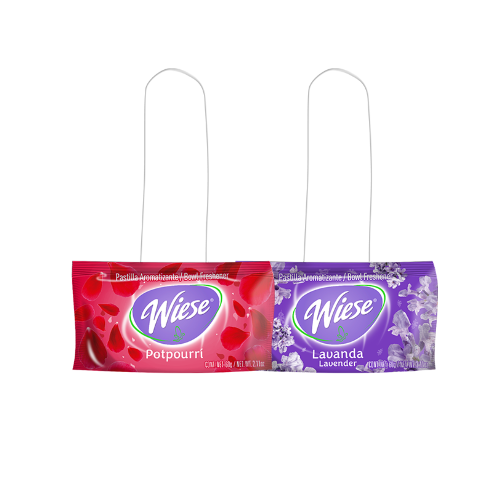 Pastilla Aromatizante para Sanitario Wiese con Gancho 60 g