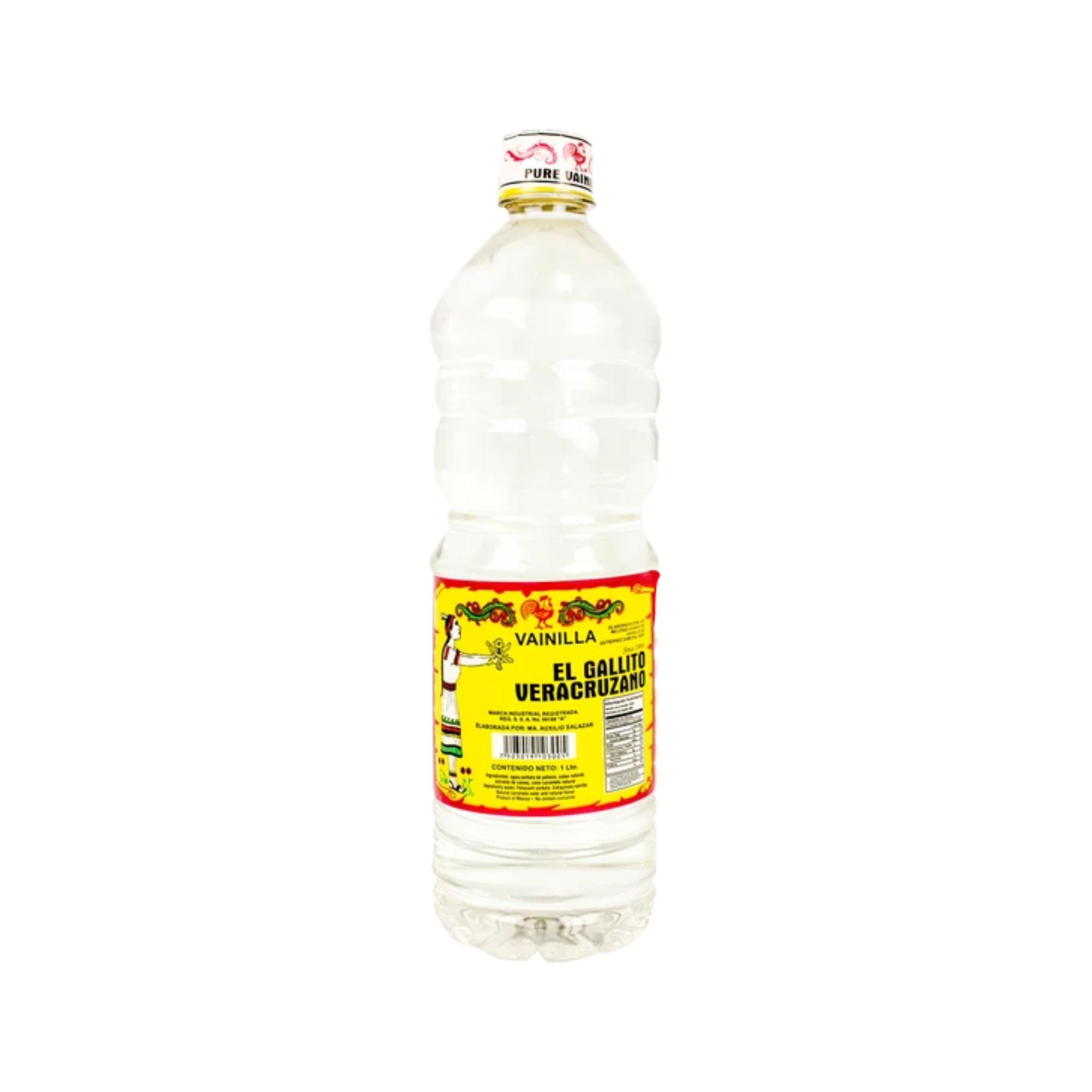 Vainilla Clara El Gallito Veracruzano - Botella con 1 Litro