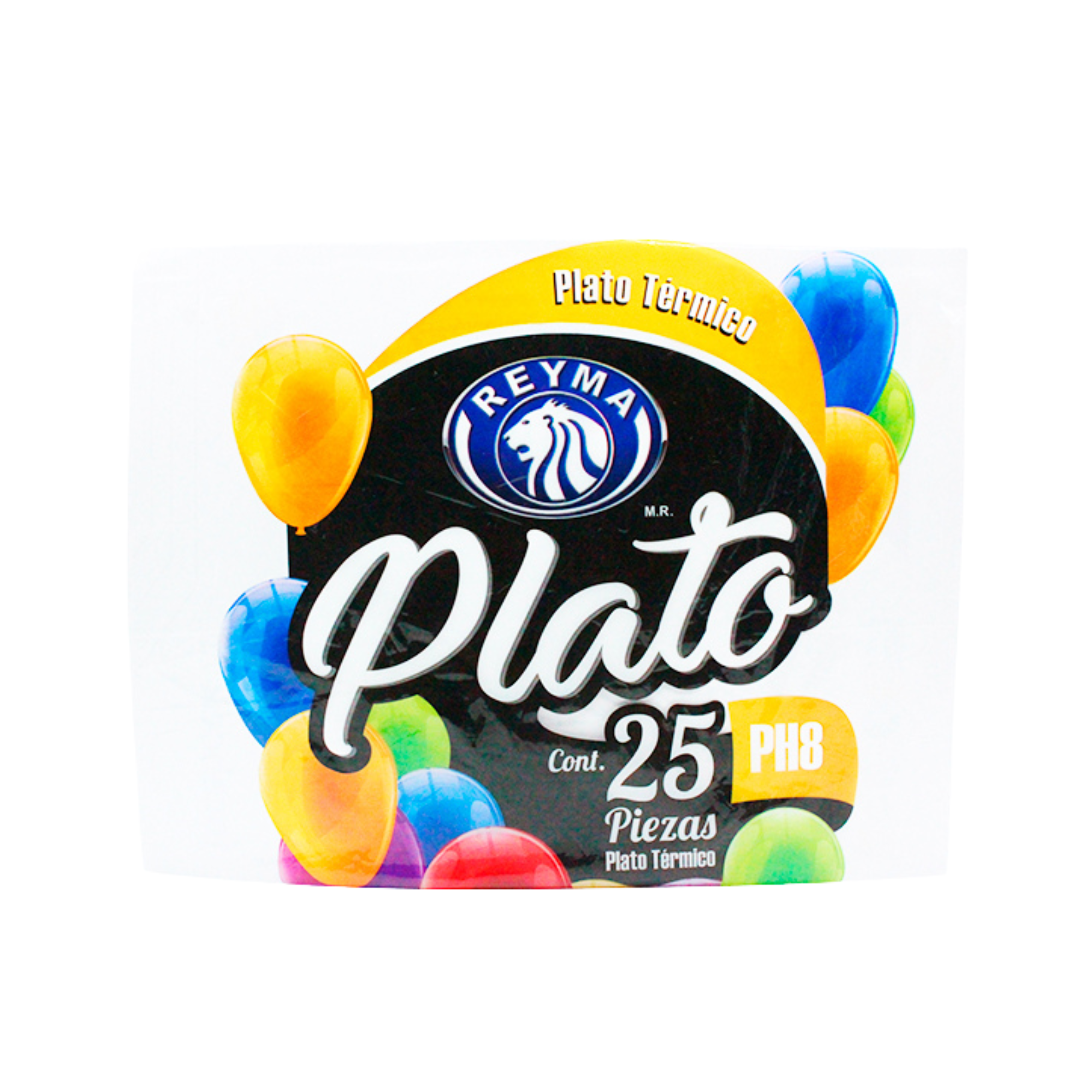 Plato Térmico Reyma PH8 Paquete con 25 Piezas