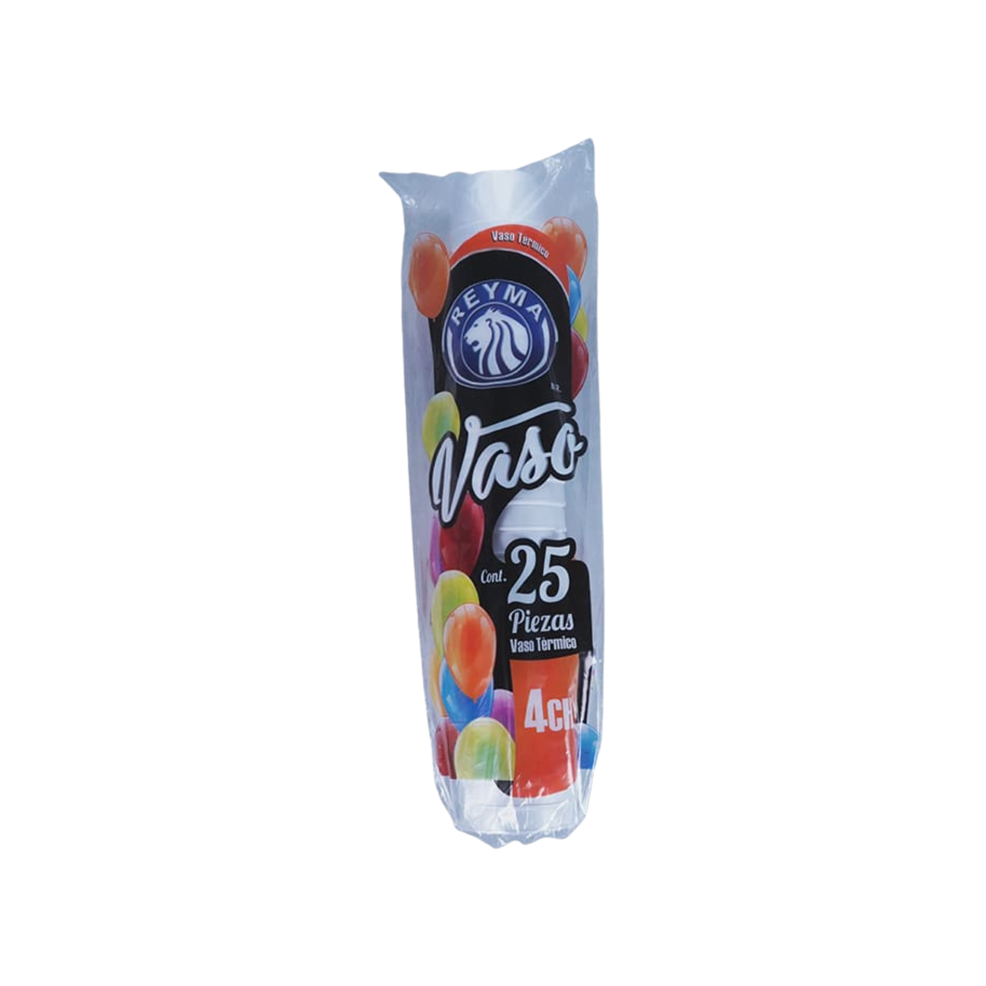 Vaso Térmico Reyma No. 4 CH Paquete con 25 Piezas