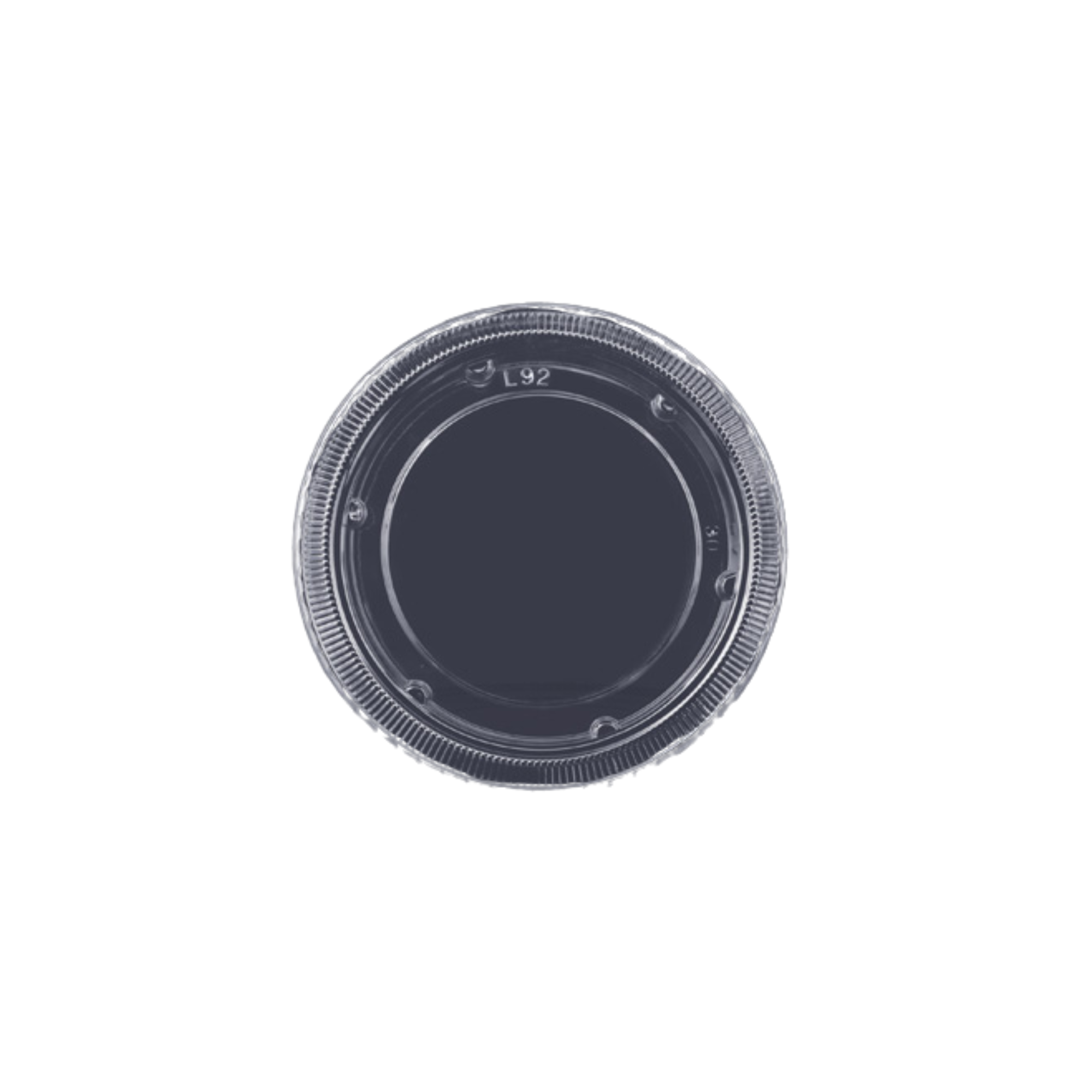 Tapa Plana L92 para Vaso Sundae - Ajuste Perfecto