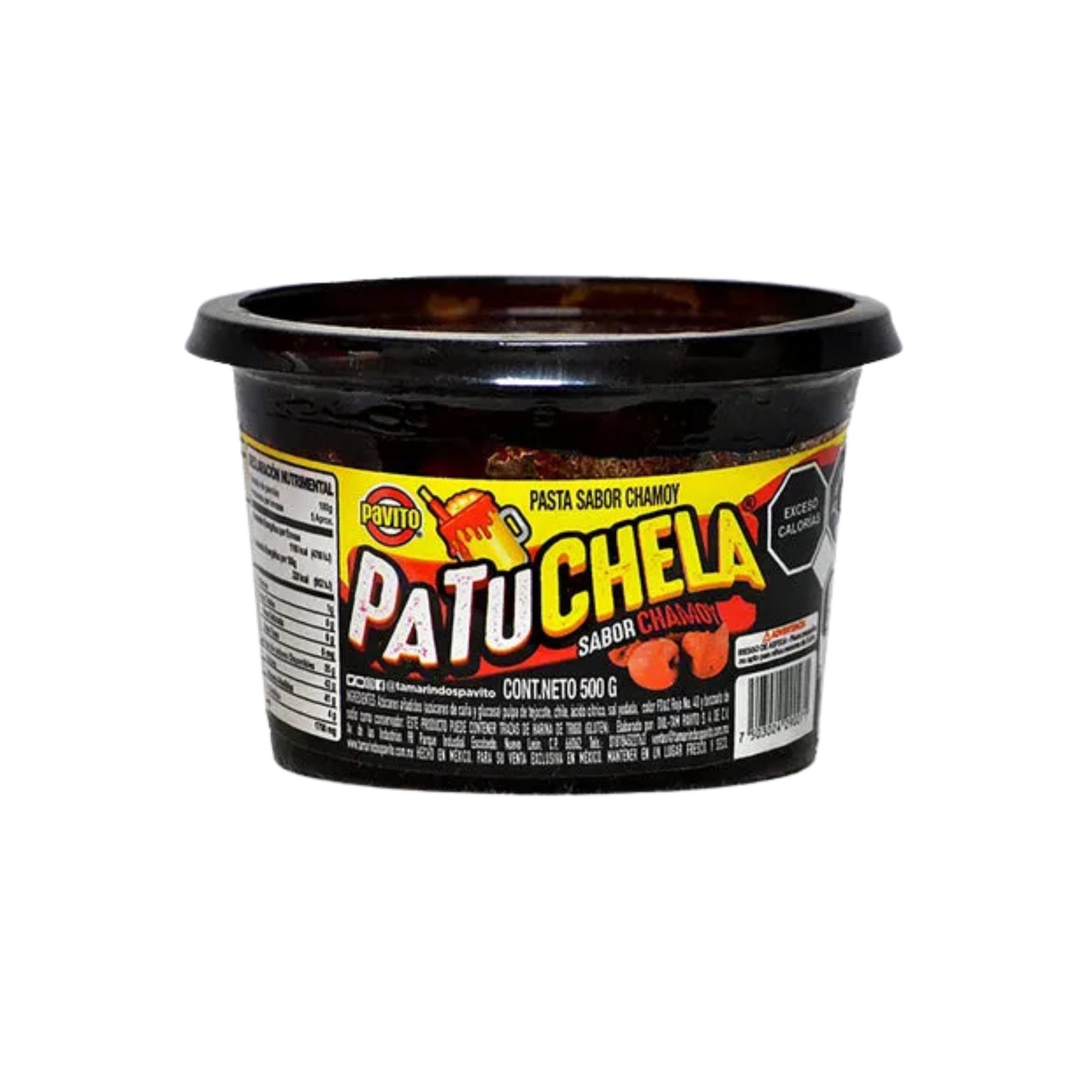 Pasta Sabor Chamoy para Escarchar Patuchela Pavito - Bote con 500 g