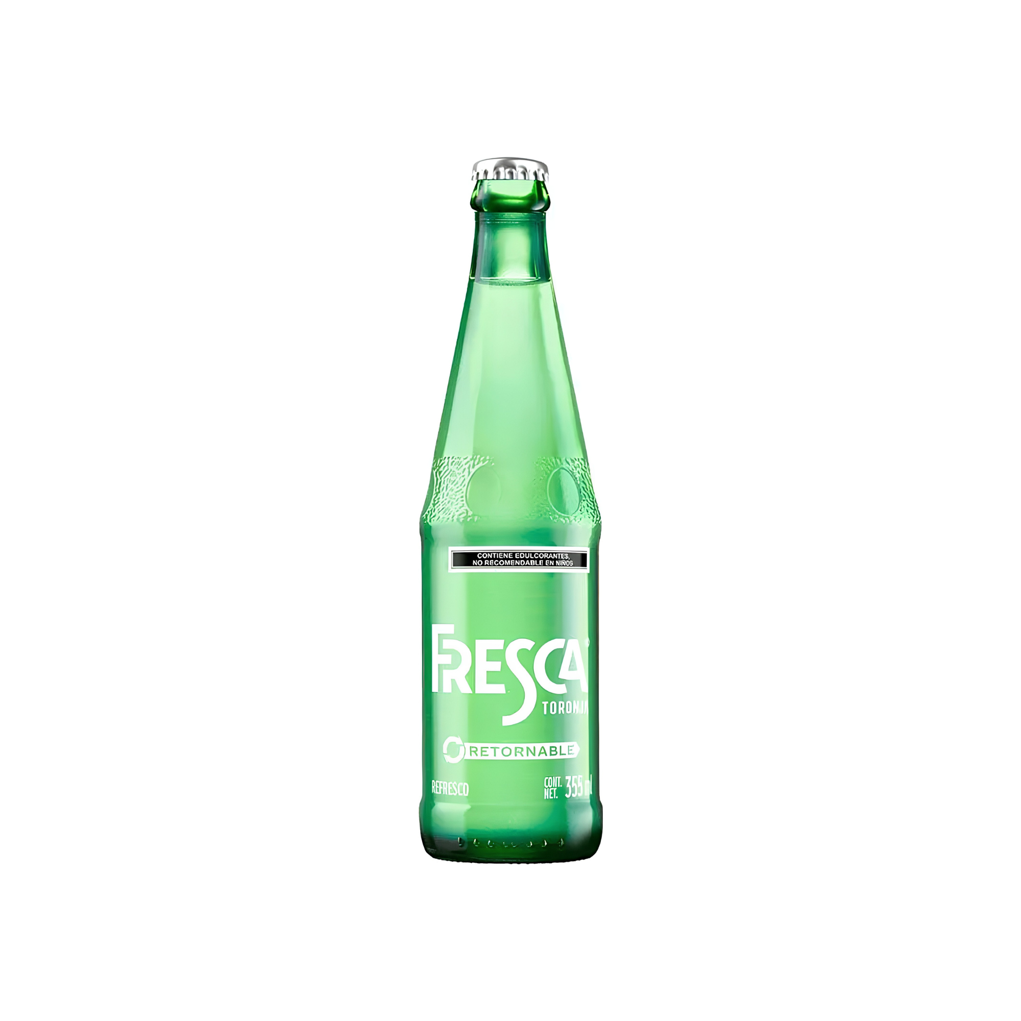 Refresco Fresca Sabor Toronja 355 ml - Botella de Vidrio Retornable