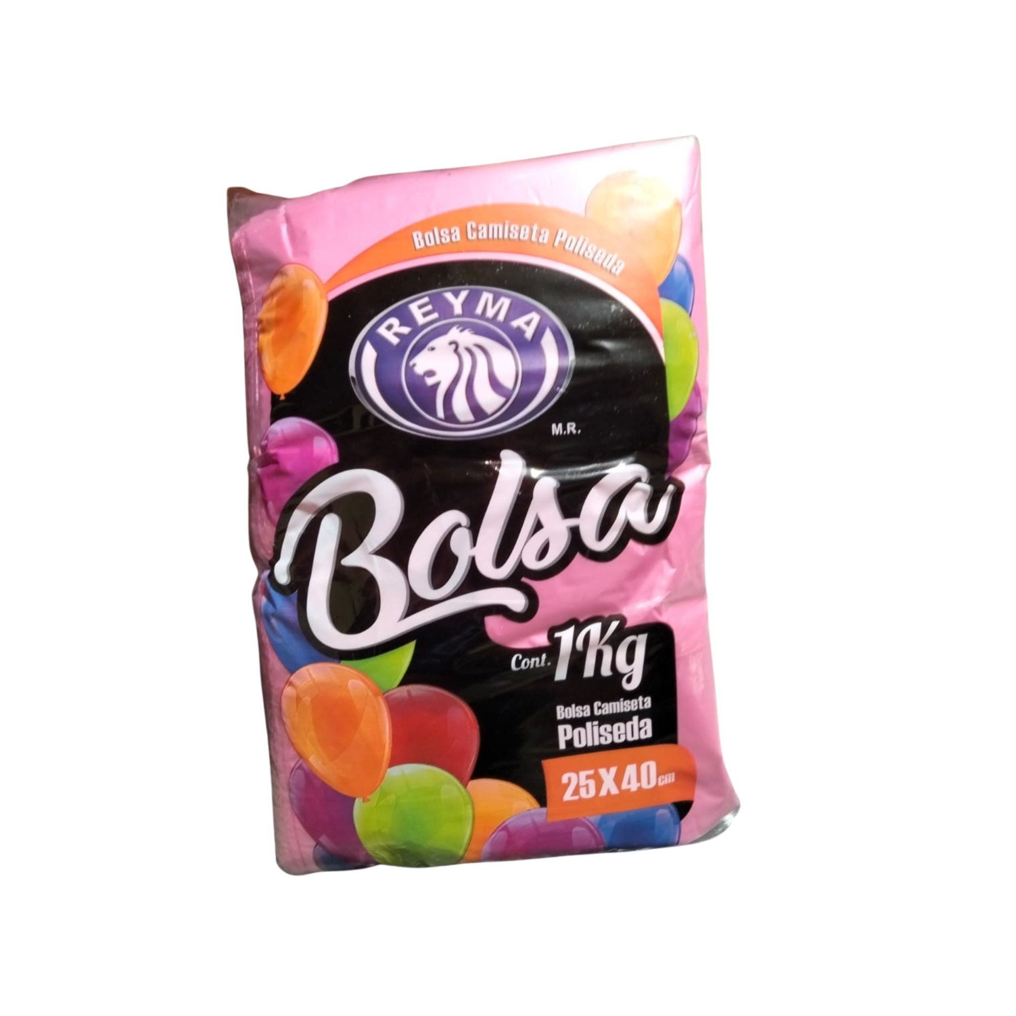 Bolsa Camiseta Poliseda Reyma 25x40 cm Paquete de 1 kg