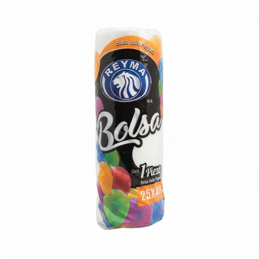 Bolsa en Rollo Plegada Poliseda Reyma 25X40