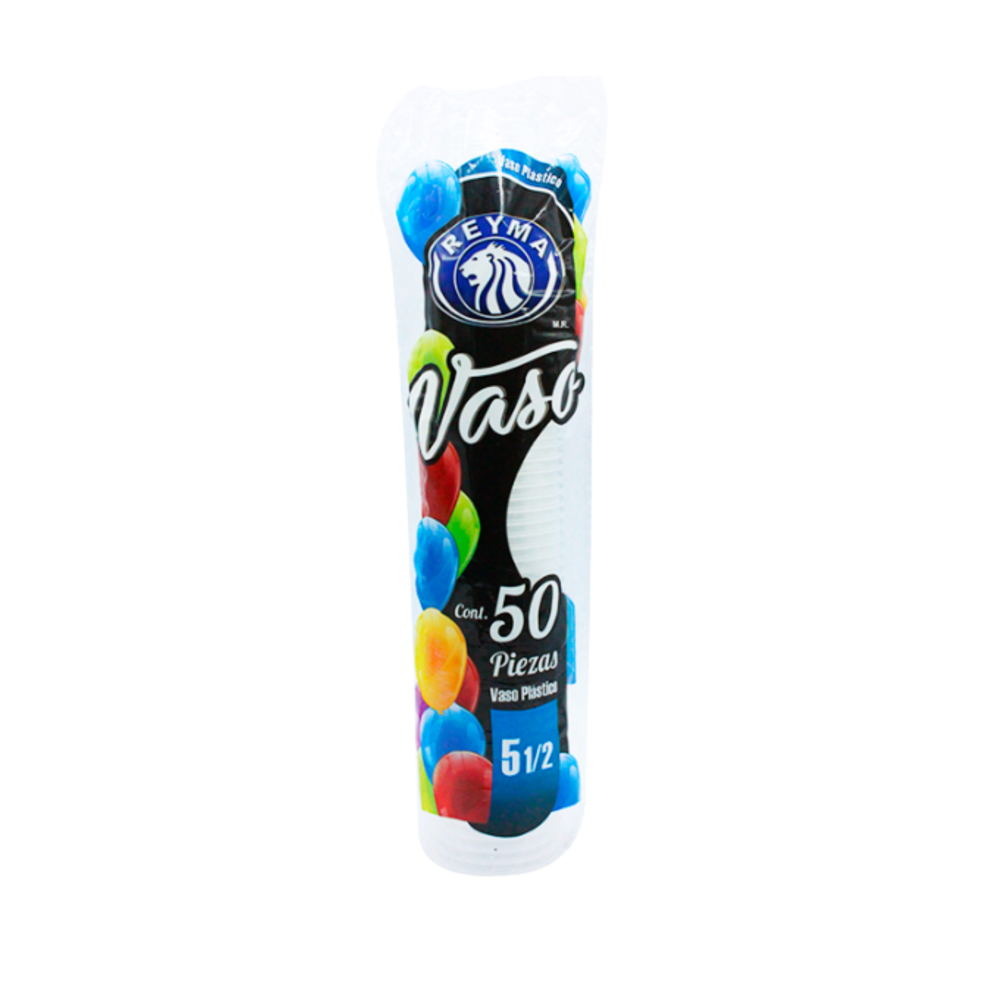 Vaso de Plástico Reyma No. 5 1/2 Paquete con 50 Piezas