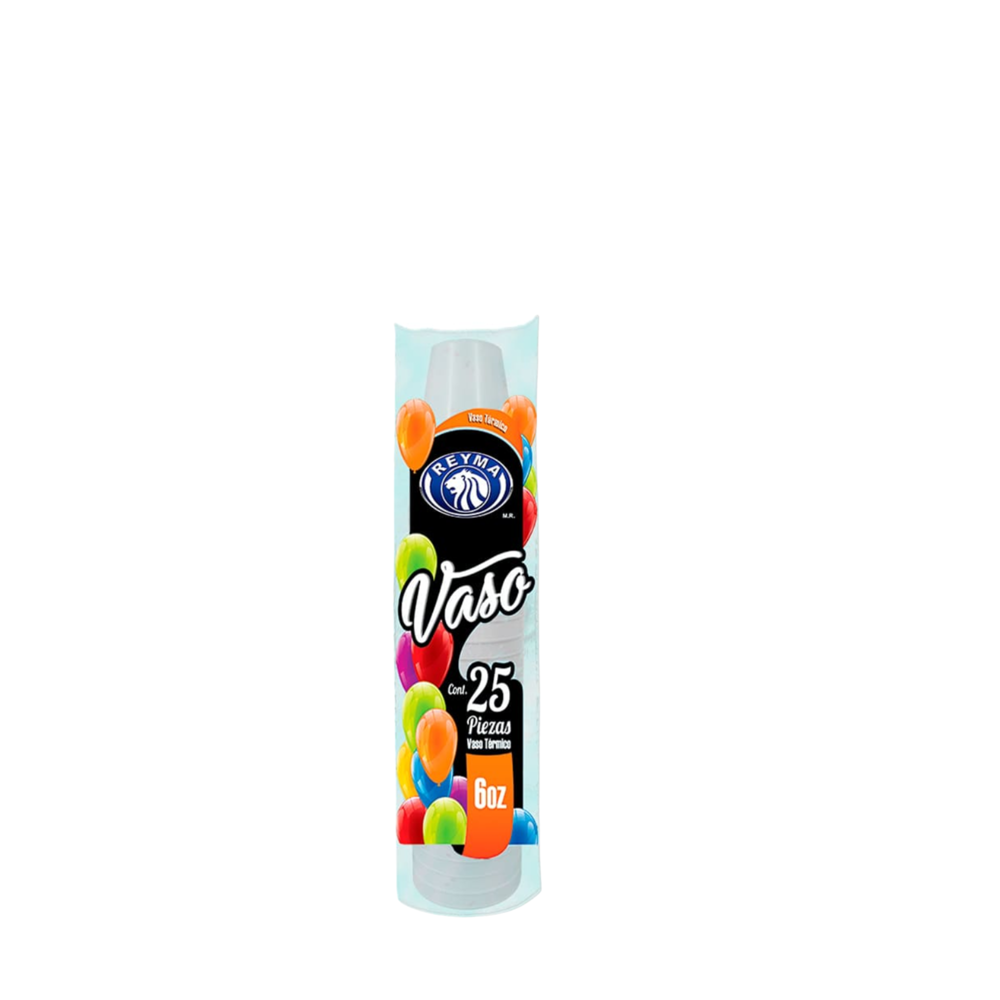 Vaso Térmico Reyma No. 6 (6oz) Paquete con 25 Piezas