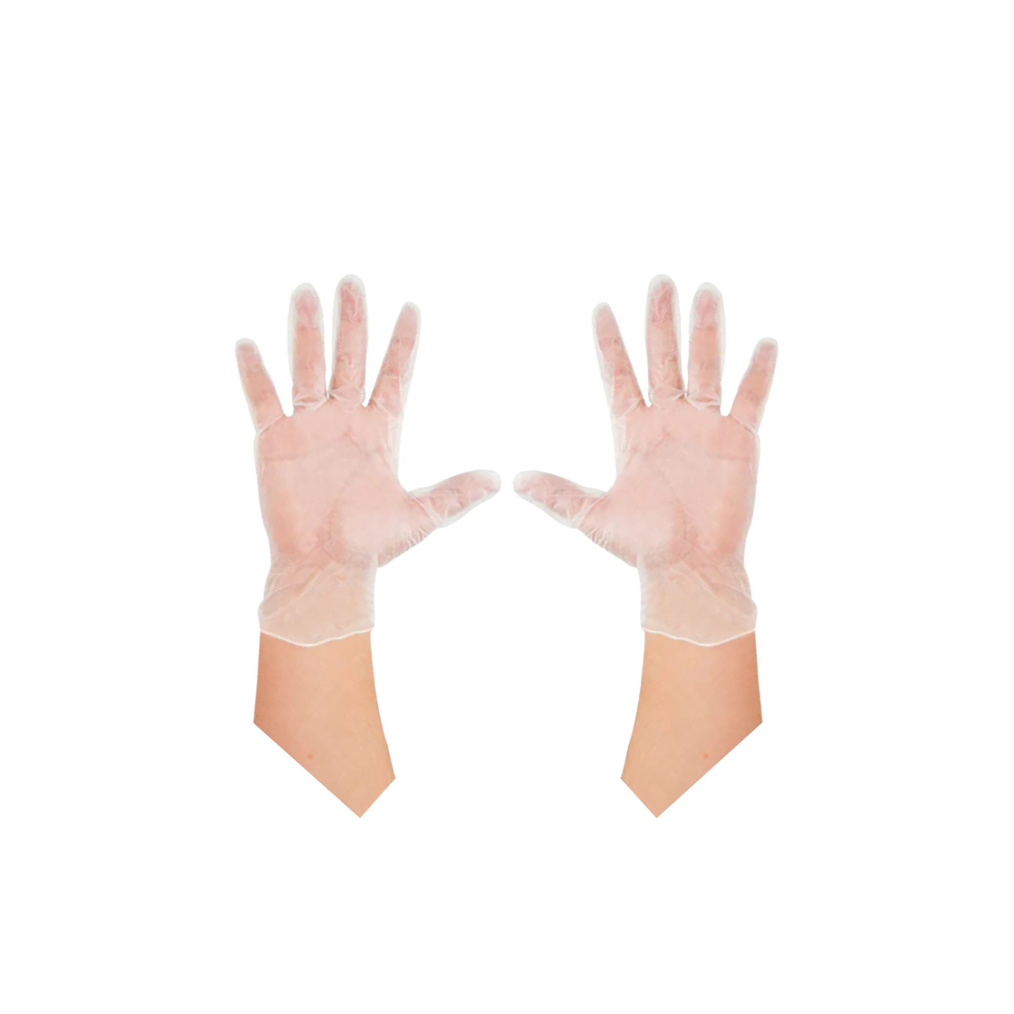 Guantes de Vinil Transparentes Caja con 100 Piezas