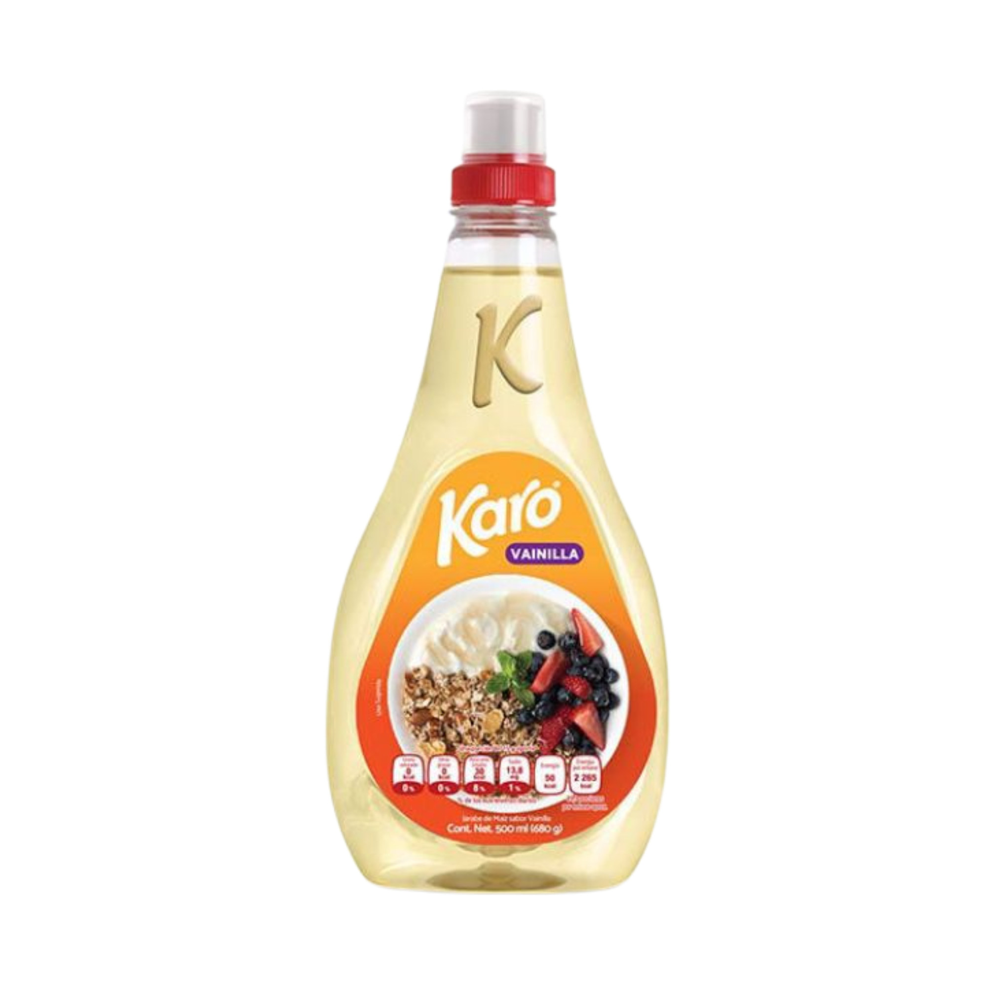 Jarabe de Maíz Karo Sabor Vainilla Botella de 510 ml