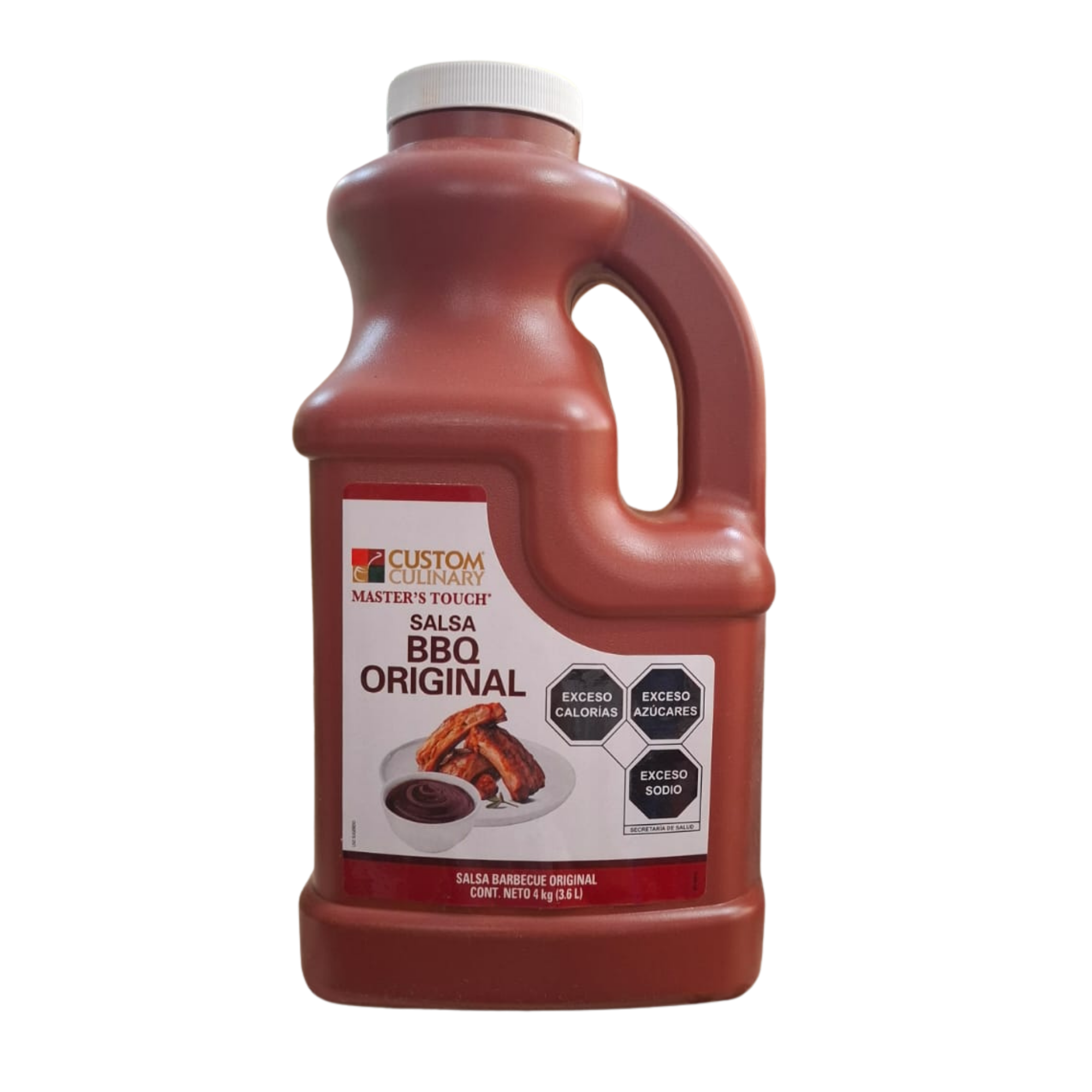 Salsa Barbecue BBQ Original Custom Culinary Master's Touch - Galón de 3.6 L (4 kg)