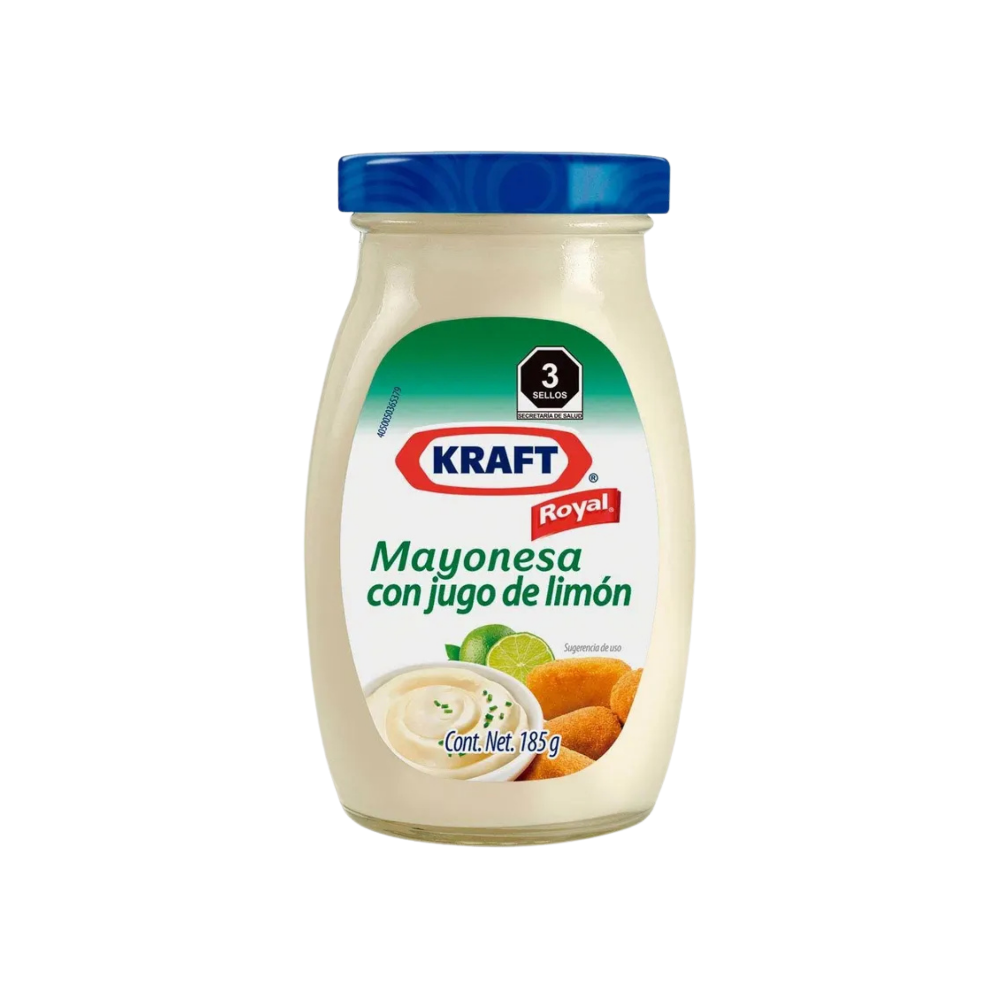 Mayonesa Kraft Royal con Jugo de Limón - Frasco de 185 g