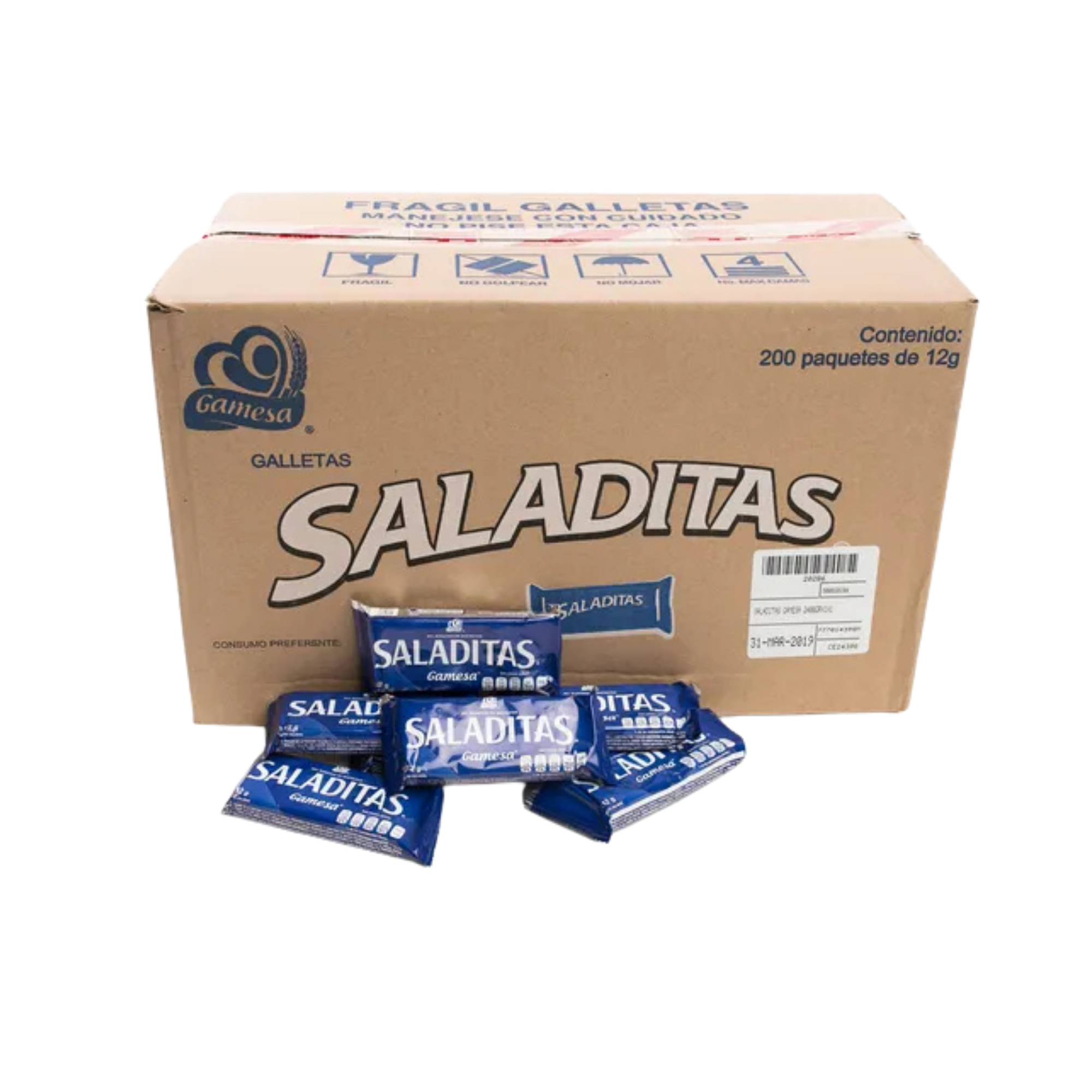 Saladitas 12 Grs C/200 Paq