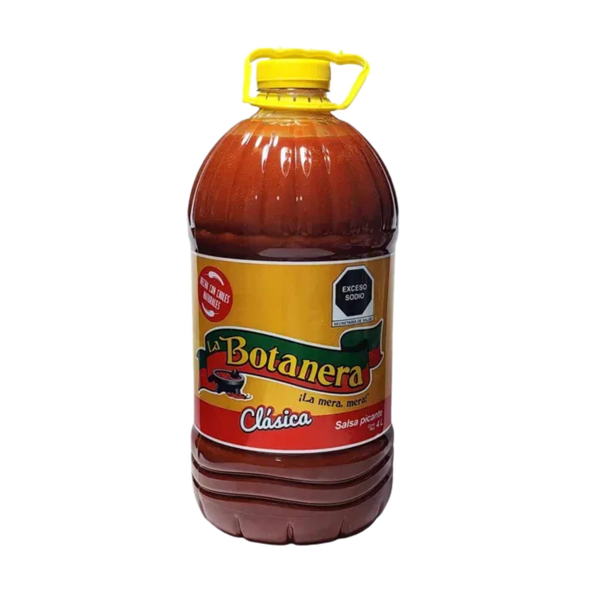 Salsa Picante La Botanera Clásica Galón de 4 L - Envase Multiuso