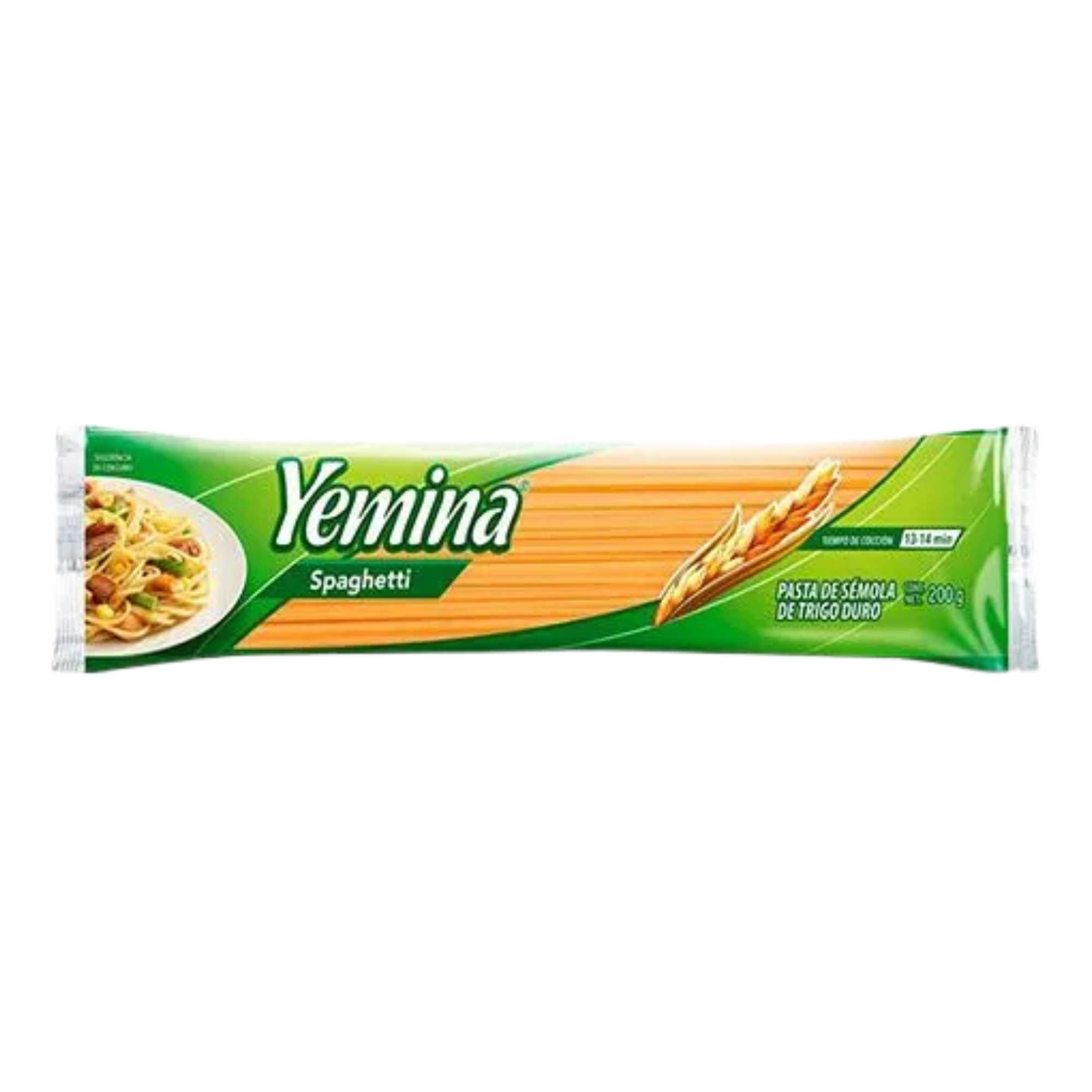 Pasta Spaghetti Yemina 200 g - Sémola de Trigo Duro